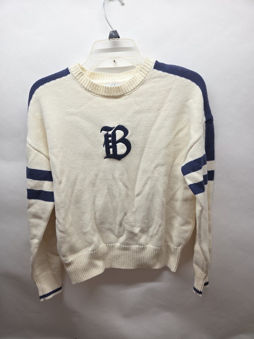 WEAR By Erin Andrews Bay FC Off-White Sweater Women's XS
